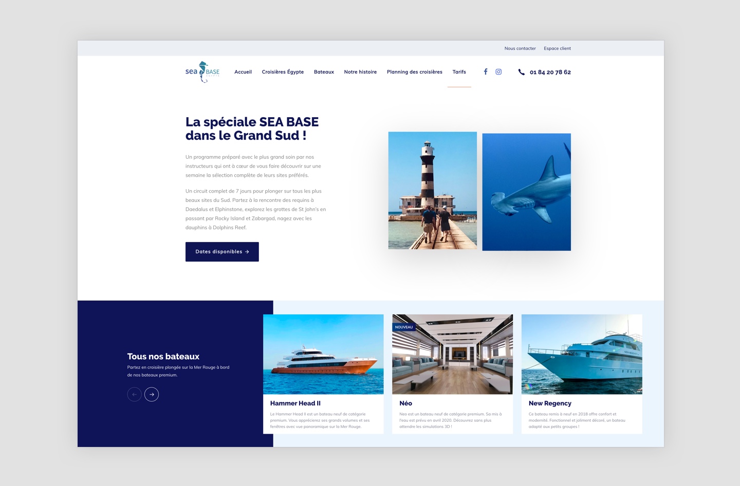 Sea Base Website
